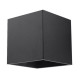 Sollux Quad 1 fekete fali lámpa (SOL-SL.0057) G9 1 izzós IP20