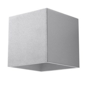 Sollux Quad 1 szürke fali lámpa (SOL-SL.0058) G9 1 izzós IP20