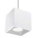 Sollux Quad 1 fehér függesztett lámpa (SOL-SL.0062) GU10 1 izzós IP20