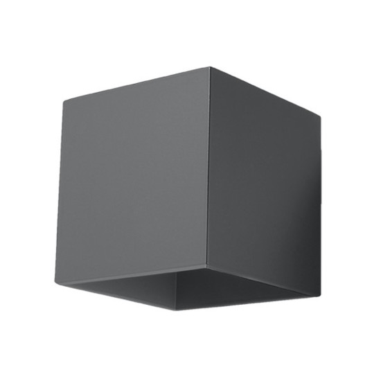 Sollux Quad 1 antracit fali lámpa (SOL-SL.0565) G9 1 izzós IP20