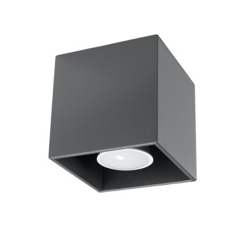 Sollux Quad 1 antracit mennyezeti lámpa (SOL-SL.0567) GU10 1 izzós IP20