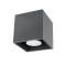 Sollux Quad 1 antracit mennyezeti lámpa (SOL-SL.0567) GU10 1 izzós IP20