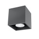 Sollux Quad 1 antracit mennyezeti lámpa (SOL-SL.0567) GU10 1 izzós IP20