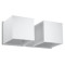Sollux Quad 2 fehér fali lámpa (SOL-SL.0656) G9 2 izzós IP20