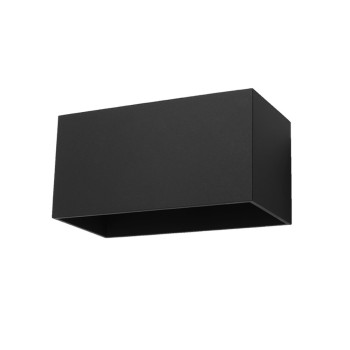 Sollux Quad Maxi fekete fali lámpa (SOL-SL.0527) G9 2 izzós IP20