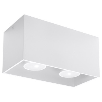 Sollux Quad fehér mennyezeti lámpa (SOL-SL.0380) GU10 2 izzós IP20