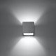 Sollux Quad szürke fali lámpa (SOL-SL.0487) G9 1 izzós IP20