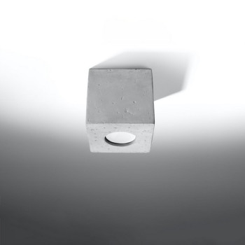 Sollux Quad szürke mennyezeti lámpa (SOL-SL.0489) GU10 1 izzós IP20