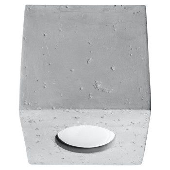 Sollux Quad szürke mennyezeti lámpa (SOL-SL.0489) GU10 1 izzós IP20