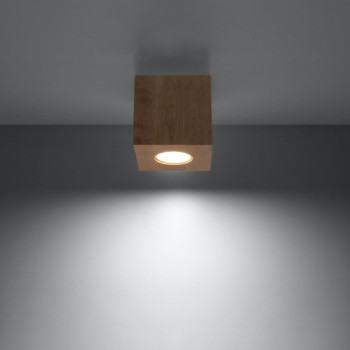 Sollux Quad natúr mennyezeti lámpa (SOL-SL.0493) GU10 1 izzós IP20