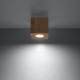 Sollux Quad natúr mennyezeti lámpa (SOL-SL.0493) GU10 1 izzós IP20