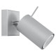 Sollux Ring 1 szürke falikar (SOL-SL.0449) GU10 1 izzós IP20