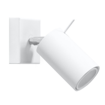 Sollux Ring fehér falikar (SOL-SL.0087) GU10 1 izzós IP20