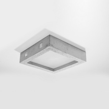 Sollux Riza szürke LED mennyezeti lámpa (SOL-SL.0995) LED 1 izzós IP20