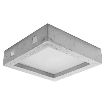 Sollux Riza szürke LED mennyezeti lámpa (SOL-SL.0995) LED 1 izzós IP20