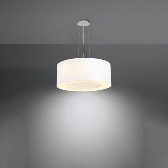 Sollux Saturno 50 fehér függesztett lámpa (SOL-SL.0747) E27 5 izzós IP20