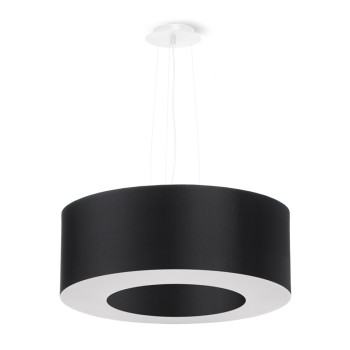 Sollux Saturno 50 fekete-fehér függesztett lámpa (SOL-SL.0748) E27 5 izzós IP20
