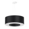 Sollux Saturno 50 fekete-fehér függesztett lámpa (SOL-SL.0748) E27 5 izzós IP20