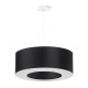 Sollux Saturno 50 fekete-fehér függesztett lámpa (SOL-SL.0748) E27 5 izzós IP20