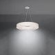 Sollux Saturno Slim 70 fehér függesztett lámpa (SOL-SL.0753) E27 6 izzós IP20