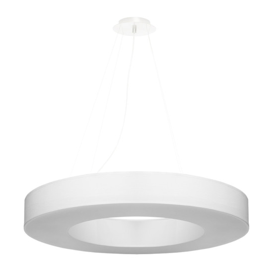 Sollux Saturno Slim 70 fehér függesztett lámpa (SOL-SL.0753) E27 6 izzós IP20