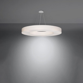 Sollux Saturno Slim 90 fehér függesztett lámpa (SOL-SL.0797) E27 8 izzós IP20