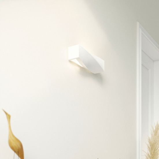 Sollux Sigma Mini fehér fali lámpa (SOL-SL.0229) E27 1 izzós IP20