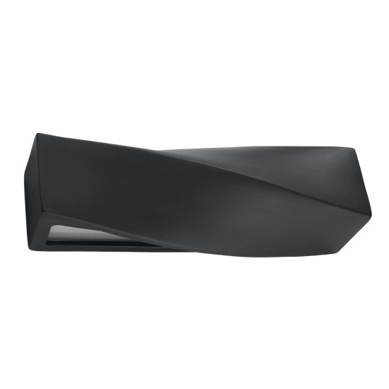 Sollux Sigma fekete fali lámpa (SOL-SL.0870) E27 1 izzós IP20