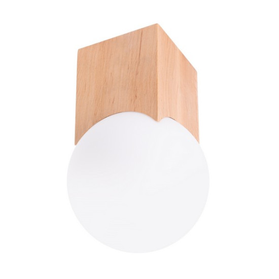 Sollux Solis fehér-natúr mennyezeti lámpa (SOL-SL.1407) G9 1 izzós IP20
