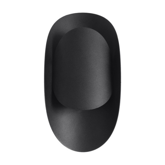 Sollux Tear fekete fali lámpa (SOL-SL.1063) G9 1 izzós IP20