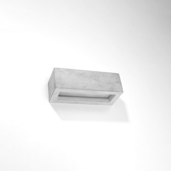 Sollux Vega 30 szürke fali lámpa (SOL-SL.0992) E27 1 izzós IP20