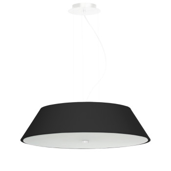 Sollux Vega 60 fekete-fehér függesztett lámpa (SOL-SL.0766) E27 5 izzós IP20