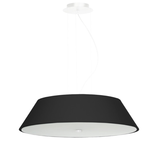 Sollux Vega 60 fekete-fehér függesztett lámpa (SOL-SL.0766) E27 5 izzós IP20
