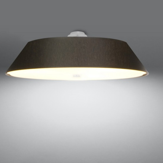 Sollux Vega 70 fekete mennyezeti lámpa (SOL-SL.0822) E27 5 izzós IP20