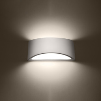 Sollux Vixen fehér fali lámpa (SOL-SL.1048) G9 1 izzós IP20