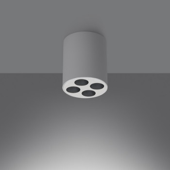 Sollux Zoe fehér LED mennyezeti lámpa (SOL-SL.1209) LED 4 izzós IP20