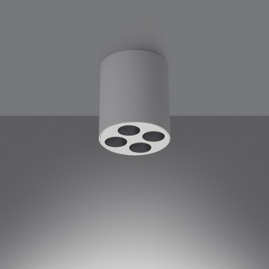 Sollux Zoe fehér LED mennyezeti lámpa (SOL-SL.1209) LED 4 izzós IP20