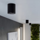 Sollux Zoe fekete LED mennyezeti lámpa (SOL-SL.1210) LED 4 izzós IP20