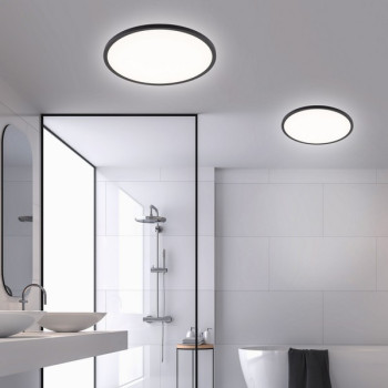 TK Lighting Aqua fekete-fehér LED mennyezeti lámpa (TK-6905) LED 1 izzós IP54