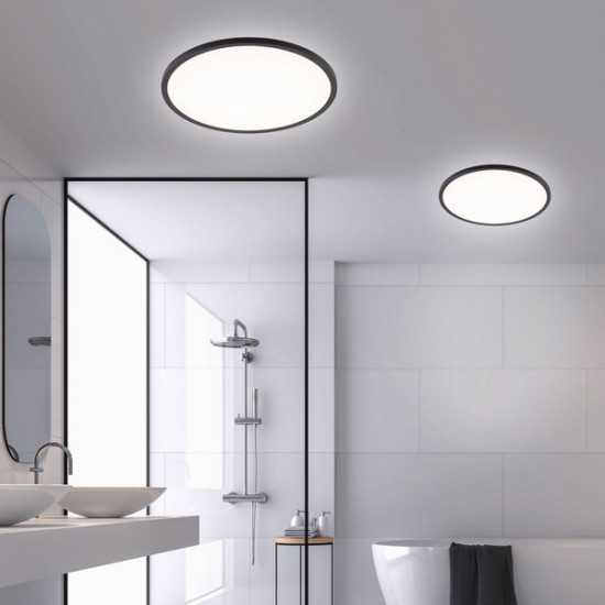 TK Lighting Aqua fekete-fehér LED mennyezeti lámpa (TK-6905) LED 1 izzós IP54