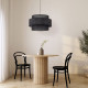 TK Lighting Calisto fekete függesztett lámpa (TK-4999) E27 1 izzós IP20