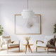TK Lighting Calisto fehér függesztett lámpa (TK-5095) E27 1 izzós IP20