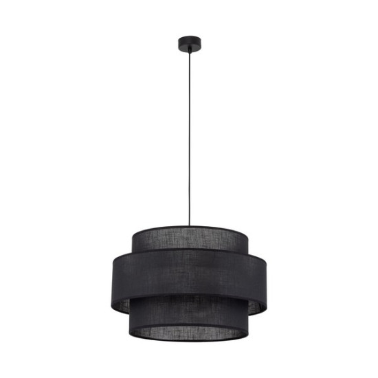 TK Lighting Calisto fekete függesztett lámpa (TK-5099) E27 3 izzós IP20