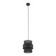 TK Lighting Calisto fekete függesztett lámpa (TK-5306) E27 1 izzós IP20