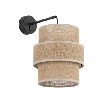 TK Lighting Calisto barna falikar (TK-5400) E27 1 izzós IP20