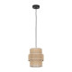 TK Lighting Calisto barna függesztett lámpa (TK-5401) E27 1 izzós IP20