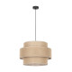 TK Lighting Calisto barna függesztett lámpa (TK-5419) E27 1 izzós IP20