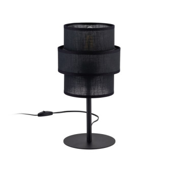 TK Lighting Calisto fekete asztali lámpa (TK-5895) E27 1 izzós IP20