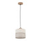 TK Lighting Eco bézs függesztett lámpa (TK-5770) E27 1 izzós IP20