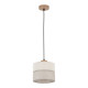 TK Lighting Eco bézs függesztett lámpa (TK-5770) E27 1 izzós IP20